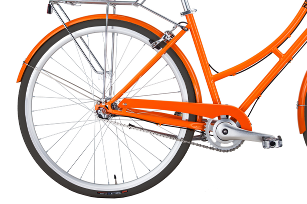 картинка Городской велосипед Marrakesh (700C 3 ск. рост. 450 мм) 2022, оранжевый. 