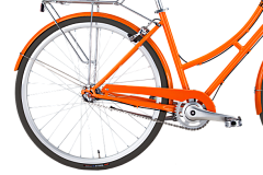 картинка Городской велосипед Marrakesh (700C 3 ск. рост. 450 мм) 2022, оранжевый. 